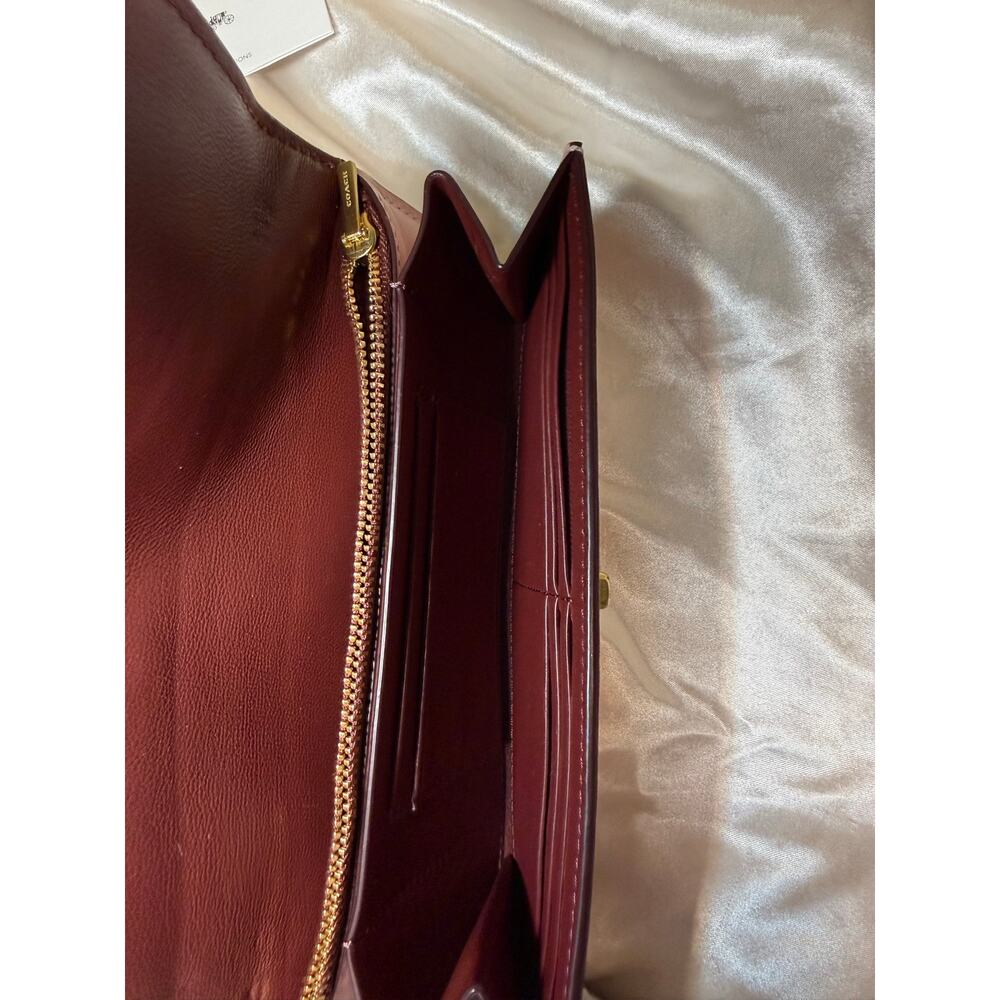 Coach 1941 Blush Glovetanned Leather Turnlock Envelope Wallet 12134 - Picture 8 of 8